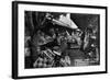 Los Angeles, California - Farmers Market on Third and Fairfax-Lantern Press-Framed Art Print