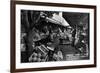 Los Angeles, California - Farmers Market on Third and Fairfax-Lantern Press-Framed Premium Giclee Print