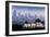 Los Angeles, California - Griffith Observatory and Skyline-Lantern Press-Framed Art Print