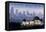 Los Angeles, California - Griffith Observatory and Skyline-Lantern Press-Framed Stretched Canvas