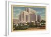 Los Angeles, California - LA County General Hospital-Lantern Press-Framed Art Print