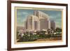 Los Angeles, California - LA County General Hospital-Lantern Press-Framed Premium Giclee Print