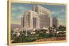 Los Angeles, California - LA County General Hospital-Lantern Press-Stretched Canvas