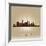 Los Angeles, California Skyline City Silhouette-Yurkaimmortal-Framed Art Print