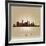 Los Angeles, California Skyline City Silhouette-Yurkaimmortal-Framed Art Print