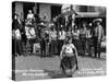 Los Angeles, California - Spanish-Mexican Dance Contest-Lantern Press-Stretched Canvas