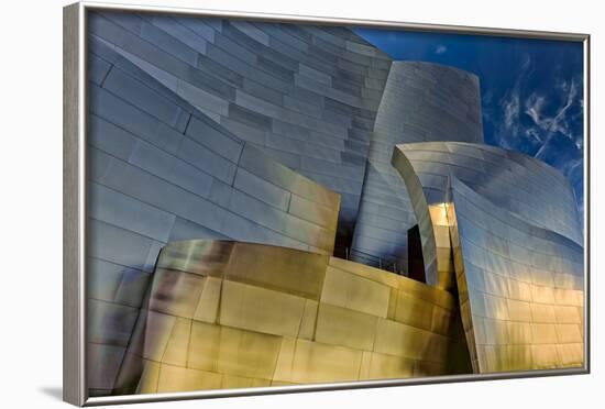 Los Angeles, California. the Disney Concert Hall Exterior-Rona Schwarz-Framed Photographic Print