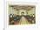 Los Angeles, California - Union Station Interior View of Waiting Room-Lantern Press-Framed Premium Giclee Print