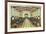 Los Angeles, California - Union Station Interior View of Waiting Room-Lantern Press-Framed Premium Giclee Print