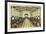 Los Angeles, California - Union Station Interior View of Waiting Room-Lantern Press-Framed Art Print