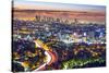 Los Angeles, California, USA Cityscape.-SeanPavonePhoto-Stretched Canvas