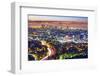 Los Angeles, California, USA Cityscape.-SeanPavonePhoto-Framed Photographic Print