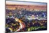 Los Angeles, California, USA Cityscape.-SeanPavonePhoto-Mounted Photographic Print