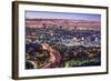 Los Angeles, California, USA Early Morning Downtown Cityscape.-SeanPavonePhoto-Framed Photographic Print