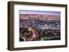 Los Angeles, California, USA Early Morning Downtown Cityscape.-SeanPavonePhoto-Framed Photographic Print