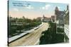 Los Angeles, California - View of Soldier's Home in Sawtelle-Lantern Press-Stretched Canvas