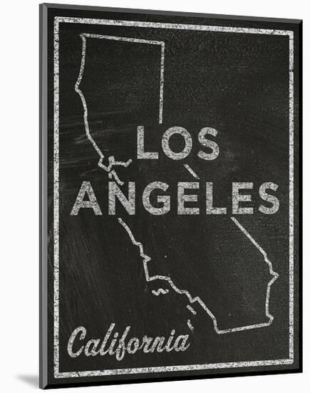 Los Angeles, California-John Golden-Mounted Art Print