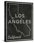 Los Angeles, California-John Golden-Stretched Canvas