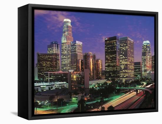 Los Angeles, California-Jerry Driendl-Framed Stretched Canvas