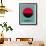 Los Angeles Circle Poster 1-NaxArt-Framed Art Print displayed on a wall