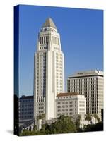 Los Angeles City Hall, California,United States of America, North America-Richard Cummins-Stretched Canvas