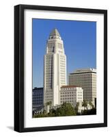 Los Angeles City Hall, California,United States of America, North America-Richard Cummins-Framed Photographic Print