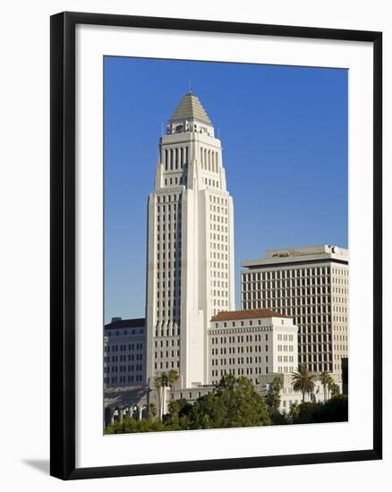 Los Angeles City Hall, California,United States of America, North America-Richard Cummins-Framed Photographic Print