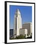 Los Angeles City Hall, California,United States of America, North America-Richard Cummins-Framed Photographic Print