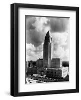 Los Angeles City Hall-null-Framed Premium Photographic Print