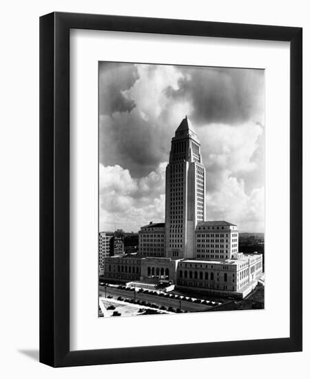 Los Angeles City Hall-null-Framed Premium Photographic Print