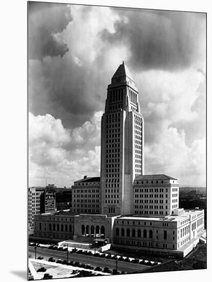 Los Angeles City Hall-null-Mounted Photographic Print