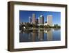 Los Angeles City Skyline-rebelml-Framed Photographic Print