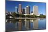 Los Angeles City Skyline-rebelml-Mounted Photographic Print