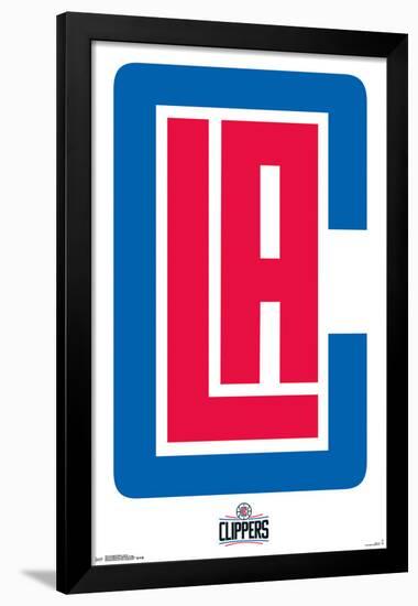 Los Angeles Clippers - Logo 2015-null-Framed Poster