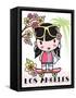 Los Angeles Cutie-Joan Coleman-Framed Stretched Canvas