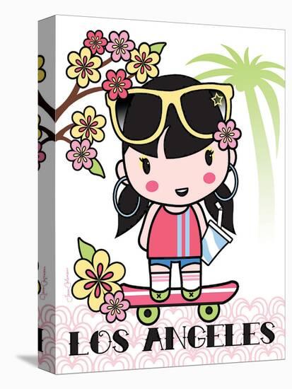 Los Angeles Cutie-Joan Coleman-Stretched Canvas