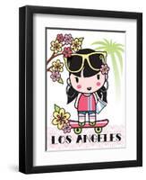 Los Angeles Cutie-Joan Coleman-Framed Art Print