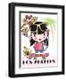 Los Angeles Cutie-Joan Coleman-Framed Art Print