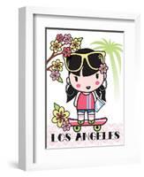 Los Angeles Cutie-Joan Coleman-Framed Art Print