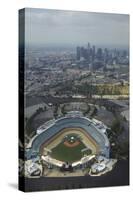 Los Angeles, Dodger Stadium, Home of the Los Angeles Dodgers-David Wall-Stretched Canvas