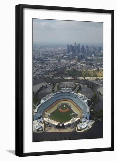 Los Angeles, Dodger Stadium, Home of the Los Angeles Dodgers-David Wall-Framed Photographic Print