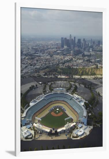 Los Angeles, Dodger Stadium, Home of the Los Angeles Dodgers-David Wall-Framed Photographic Print