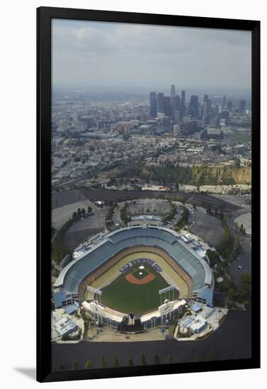 Los Angeles, Dodger Stadium, Home of the Los Angeles Dodgers-David Wall-Framed Photographic Print