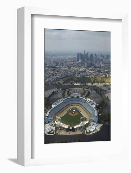 Los Angeles, Dodger Stadium, Home of the Los Angeles Dodgers-David Wall-Framed Photographic Print