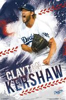 LOS ANGELES DODGERS - C KERSHAW 19-null-Lamina Framed Poster