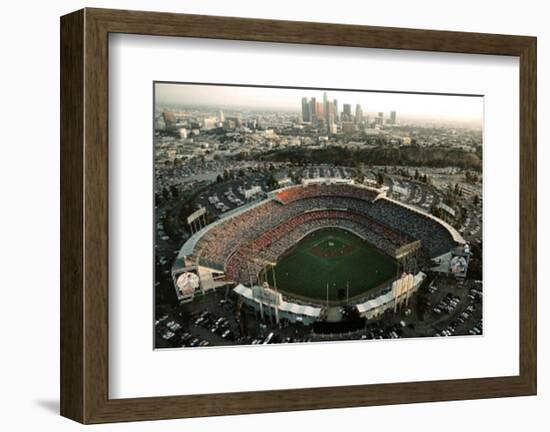 Los Angeles Dodgers Dodger Stadium Sports-Mike Smith-Framed Art Print