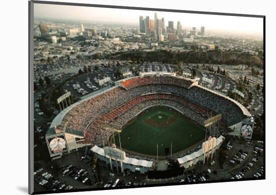 Los Angeles Dodgers Dodger Stadium Sports-Mike Smith-Mounted Art Print