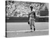 Los Angeles Dodgers Pitcher Sandy Koufax Taking the Field During Game Against the Milwaukee Braves-Robert W^ Kelley-Stretched Canvas