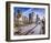 Los Angeles Downtown Cityscape-null-Framed Art Print