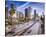 Los Angeles Downtown Cityscape-null-Stretched Canvas